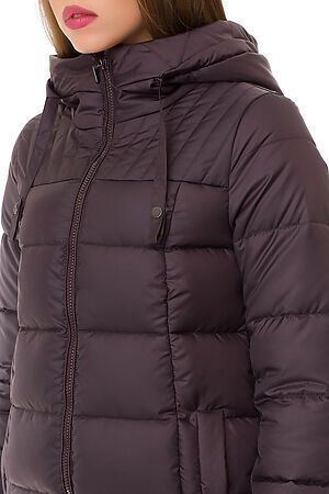Пальто HOOPS (Темно-пурпурный) 8993z #70959
