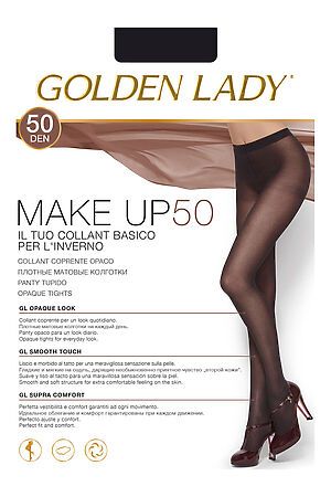 Колготки GOLDEN LADY (Черный) MAKE UP 50 NERO #71158