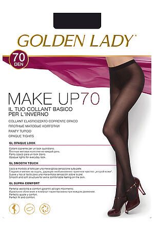 Колготки GOLDEN LADY (Черный) MAKE UP 70 NERO #71159