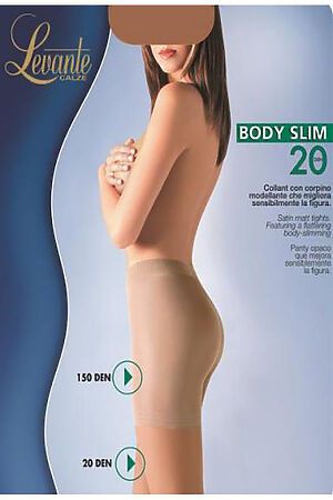 Колготки LEVANTE (Черный) BODY SLIM 20 NERO #71204