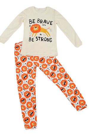 "Лев Фаций" - детская пижама ДЕТСКИЙ ТРИКОТАЖ 37 (Оранжевый) ПЖ0038 #712731