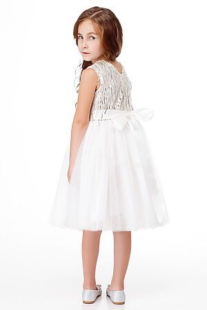 Платье PANDA (Бело-бежевый) 250580 #712773