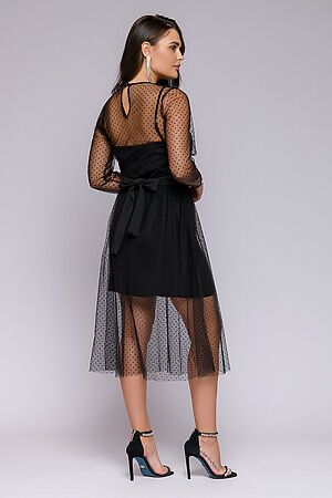 Платье 1001 DRESS (Черный) 0142101-02597BK #713075