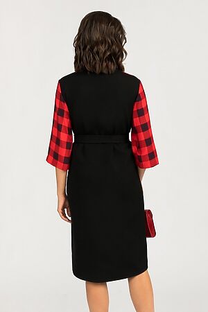 Платье BELLUCHE (Чёрный, Красный) ПГИ19.08.21-01П #713554