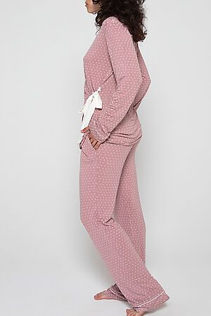 Комплект (Блуза+Брюки) OPIUM (Пудрово-розовый) #716558