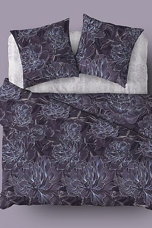 Комплект постельного белья Евро TEIKOVO (Фиолетовый) 727790 #718921
