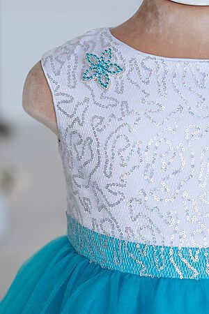 Платье ALOLIKA (Бирюзовый) ПЛ-1947-5 #725818