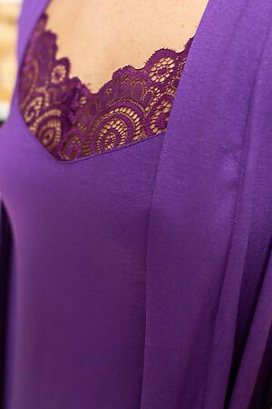 Пеньюар (халат+сорочка) SOFIYA37 (Фиолетовый) 2208 #726247