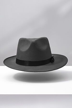 Шляпа "Одинокий рейнджер" Nothing Shop (Серый, Черный) 291915 #727377