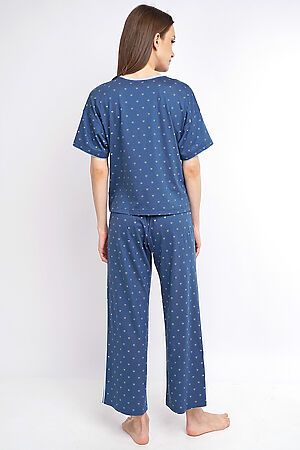 Костюм (брюки+футболка) CLEVER (Т.синий/бежевый) LP11-920/2 #727617