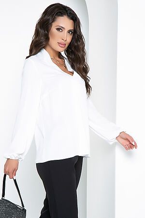 Блуза LADY TAIGA (Белая) Б2606 #729027