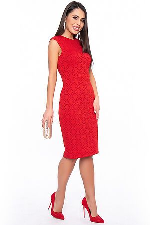 Платье-футляр LADY TAIGA (Красный) П2700 #729107