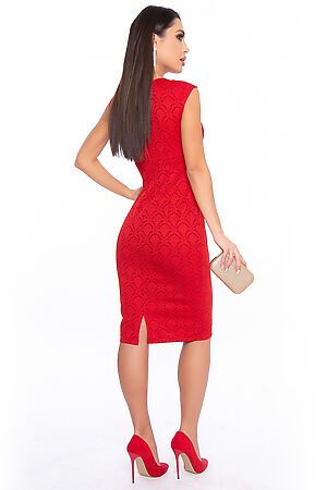 Платье-футляр LADY TAIGA (Красный) П2700 #729107