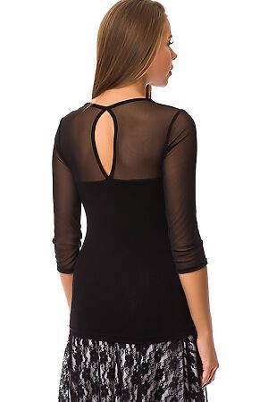 Блузка FOUR STYLES (Черный) 36-35 #73007