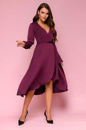 Платье 1001 DRESS, марсала 0142101-01141MA #730542 купить с доставкой в интернет-магазине OptMoyo.ru