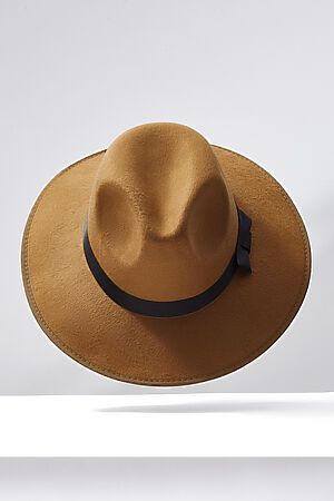 Шляпа "Бруклин" Nothing Shop (Темно-бежевый, черный) 291910 #730598