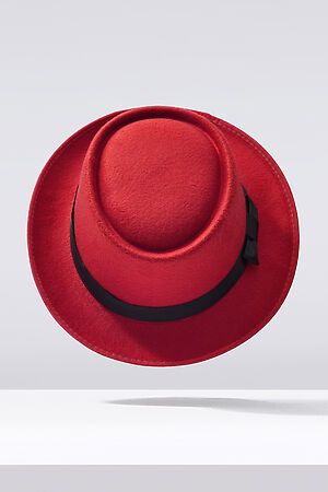 Шляпа "Последний магнат" Nothing Shop (Красный, черный) 291967 #733156