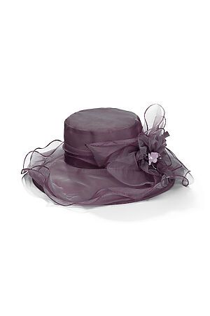 Шляпа "Вдохновение" Nothing Shop (Серо-фиолетовый, белый,) 295074 #734399