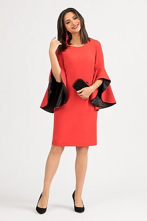 Платье BELLUCHE (Красный, чёрный) ПГИ0212.2021-2Н #735017