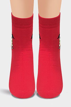 Носки CLEVER (Красный) Д583П #735654