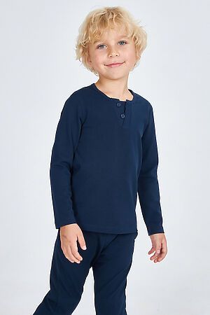 Лонгслив KOGANKIDS, т.синий 342-732-48 #736606 купить с доставкой в интернет-магазине OptMoyo.ru