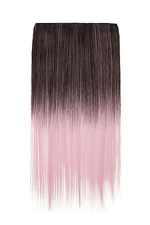 Волосы-тресс "Кассиопея" КРАСНАЯ ЖАРА (Бледно розоватый, черный,) 296141 #737094