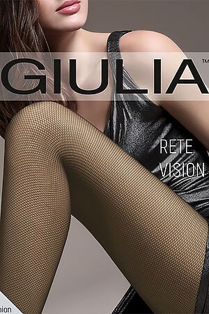 Колготки GIULIA (Черный) RETE VISION #73802