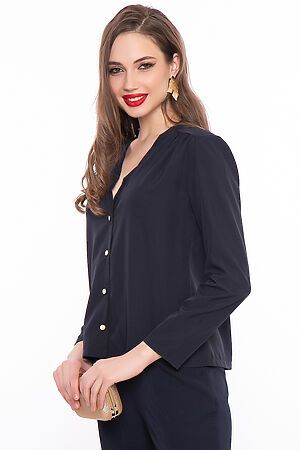 Блуза LADY TAIGA (Темно-синяя) Б3066 #739207