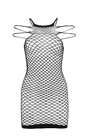 Эротическое платье "Жаркие порывы ветра" LE CABARET (Черный) 303727 #740448