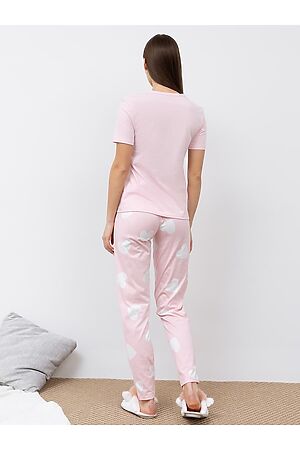 Комплект (футболка, брюки) MARK FORMELLE (Розовый +сердечки на розовом) 22/17127ПП-0 #742715