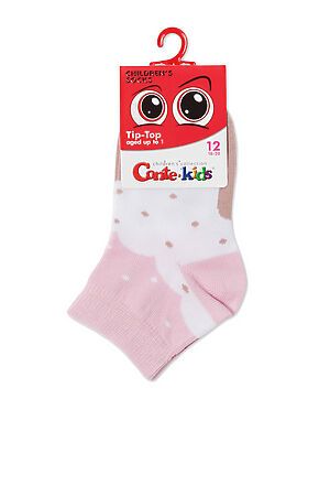 Носки CONTE KIDS (Белый-светло-розовый) #742772