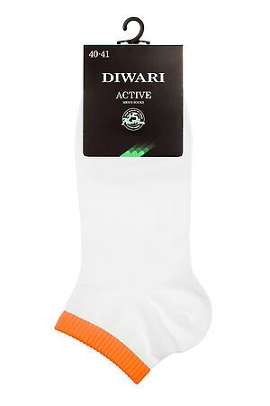 Носки DIWARI (Белый-оранжевый) #743944