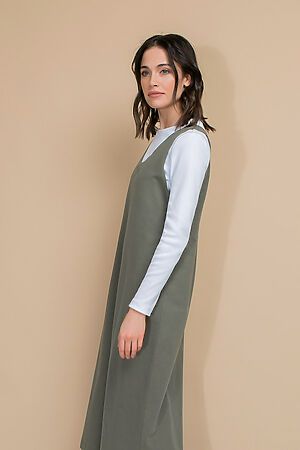 Платье CROCKID SALE (Оливково-серый) #747135