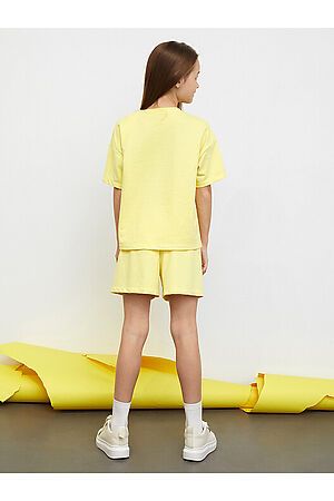 Комплект (футболка, шорты) MARK FORMELLE (Желтый +печать) 22/17597П-7 #751064