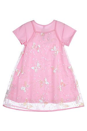 Комплект (Платье+Сарафан) PLAYTODAY (Розовый) 12222026 #751413