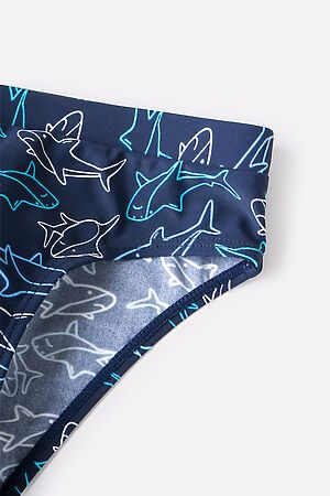 Плавки купальные CROCKID (Глубокий синий, акулы) #758021