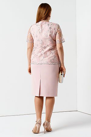 Комплект (Блуза+Юбка) PANDA (Розовый) 108910W #761960