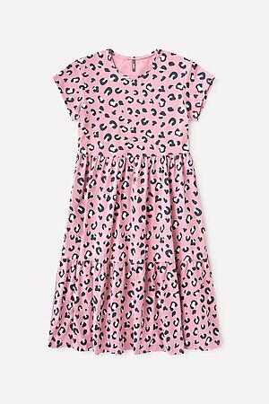 Платье CROCKID SALE (Розовый зефир, леопард к74) #765765