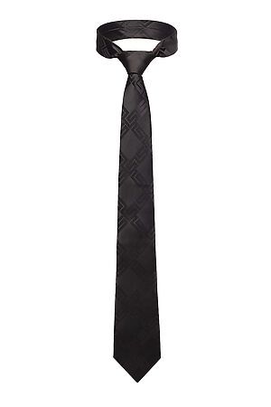 Набор: галстук, платок, запонки, зажим "Сила воли" Nothing Shop (Черный,) 299930 #770358