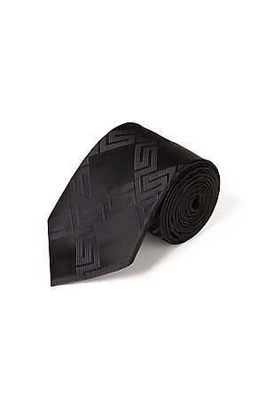 Набор: галстук, платок, запонки, зажим "Сила воли" Nothing Shop (Черный,) 299930 #770358