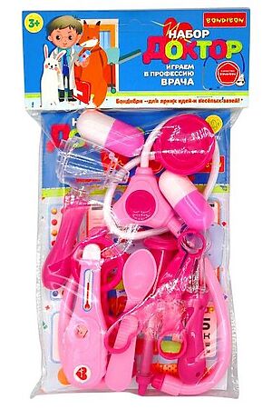 Игровой набор  BONDIBON (Розовый) ВВ5400 #770893