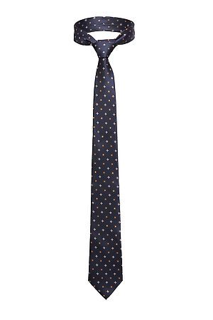 Набор: галстук, платок, запонки, зажим "Власть" Nothing But Love (Темно-синий, оранжевый,) 299906 #771787