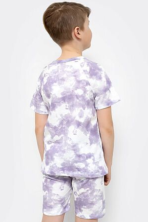 Пижама (футболка, шорты) MARK FORMELLE (Фиолетовый тай-дай) 22/18154ПП-0 #774081