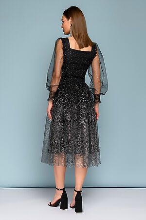 Платье 1001 DRESS (Серый / Черный) 0102701BK #776979