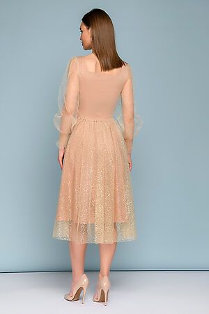 Платье 1001 DRESS (Бежевый / золотой) 0102701BG #777347