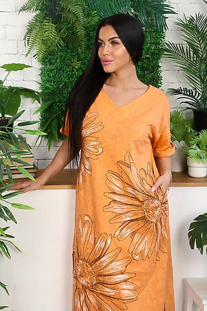 Платье 8241 НАТАЛИ (Оранжевый) 26051 #777615