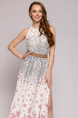 Платье 1001 DRESS (Белый (цветочный принт)) 0101068WP #778231