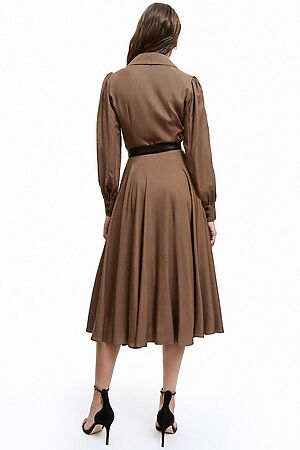 Платье CALISTA (Бежево-коричневый) 3-12707_70068-423 #778427