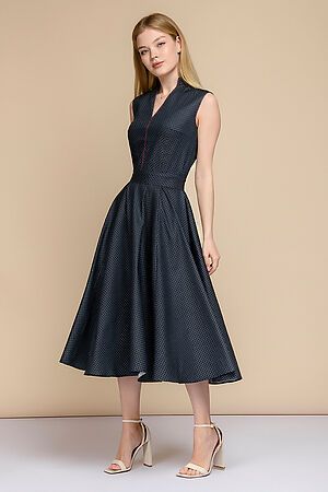 Платье 1001 DRESS (Темно-синий (принт горошек)) 0100560BD #779119
