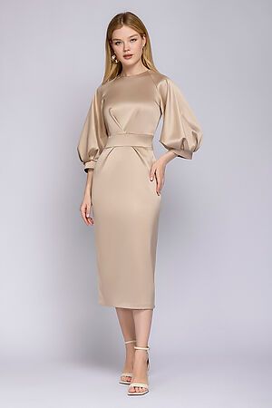 Платье 1001 DRESS (Бежевый) 0100271CF #779120